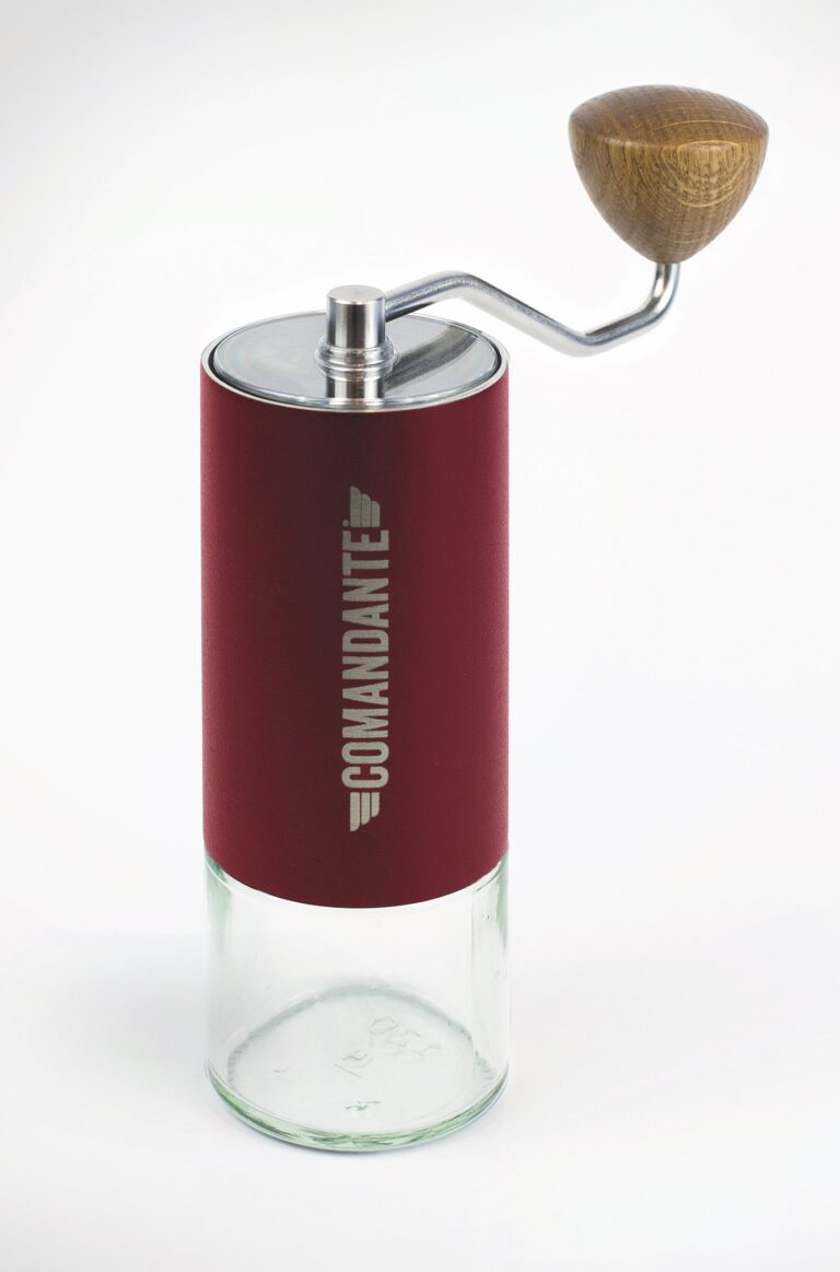 COMANDANTE C40 Nitro Blade Grinder BURGUNDY Tin Coffee